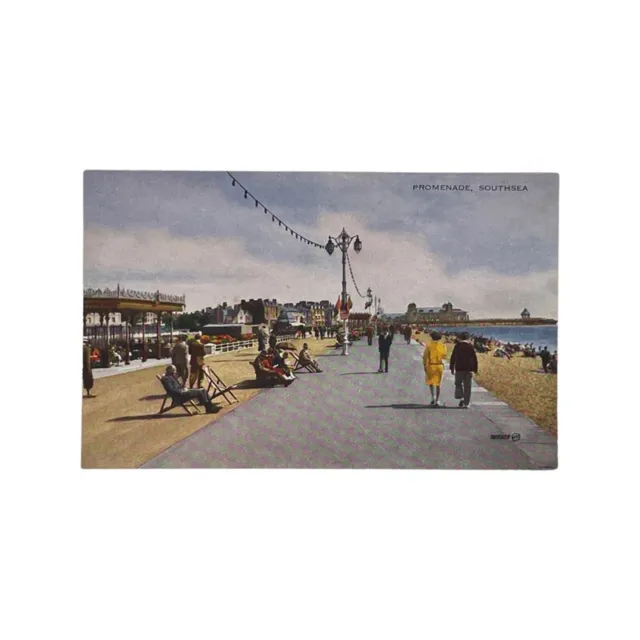 Promenade, Southsea, Hampshire, c1950, Postcard