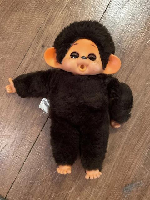Monkey Moncicci Peluche Rare Vintage 70s Monchichi Doll: XL Monkey