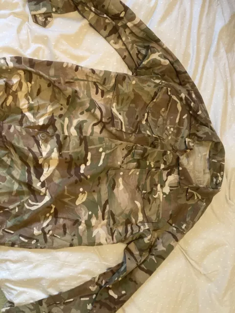 Genuine British Army Issue MTP Shirt Combat Extra Large XL 24 Inch Pit To Pit