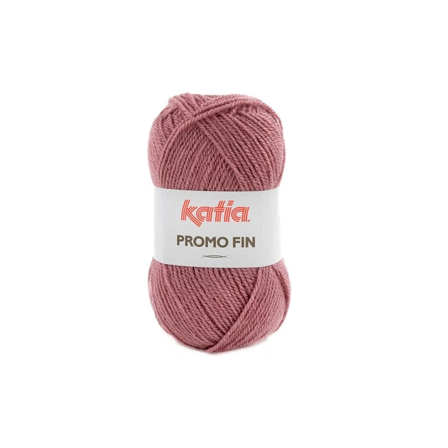 PROMO-FIN von Katia - ROSADO OSCURO (864) - 50 g / ca. 170 m Wolle