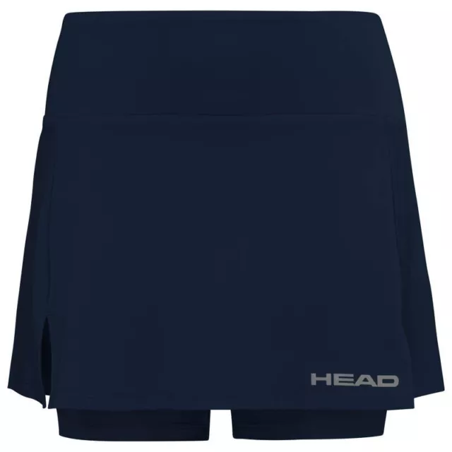 HEAD Tennis Club Basic Skort Women - Rock Damen - blau dunkelblau - S - NEU