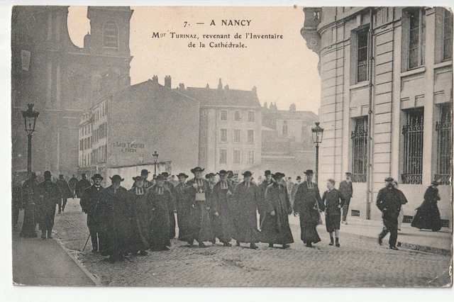 NANCY - Meurthe & Moselle - CPA 54 - Inventaire de la Cathédrale - Mgr Turinaz