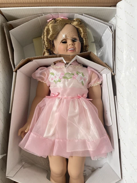 Vintage Danbury Mint SHIRLEY TEMPLE 36" Playpal Companion Doll BRAND NEW!!