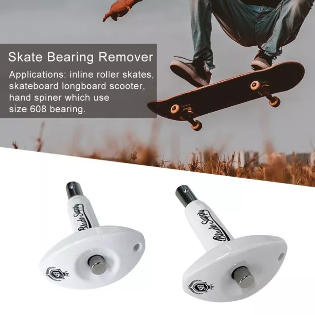 Skateboard Roller Remover Bearing Puller Skate Bearing Remover Disassemble Tool