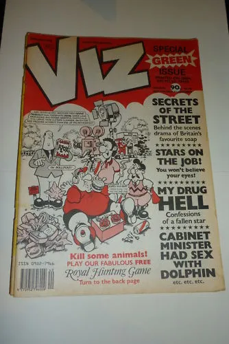 Viz Comic - Issue 40 -  Date 1990 - UK PAPER COMIC