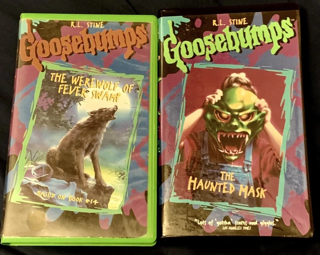 GOOSEBUMPS THE HAUNTED Mask VHS Werewolf of Fever Swamp 2 Video Tape R ...