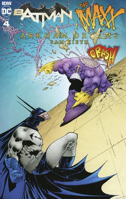 Batman Mad Maxx Arkham Dreams #4 Variant Cover 2020, IDW DC NM