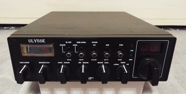Rare Récepteur American CB CC8 Cibi 80 Canaux Semble Fonctionner