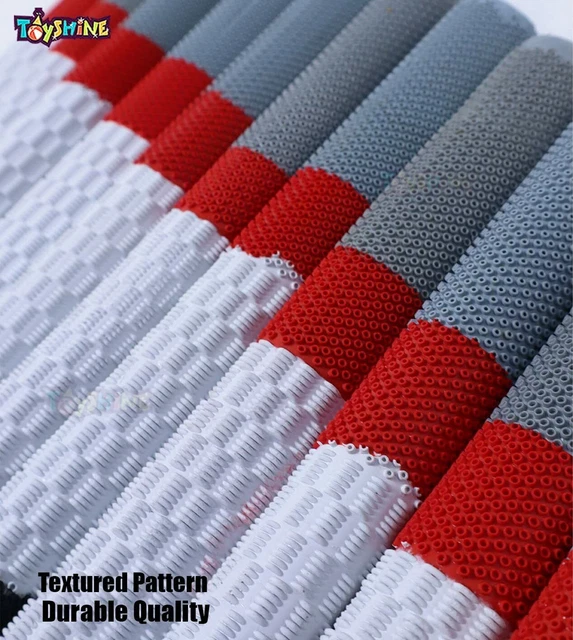 Cricket Rubber Bat Grips Pack of 12,Octo Pattern Multi colour