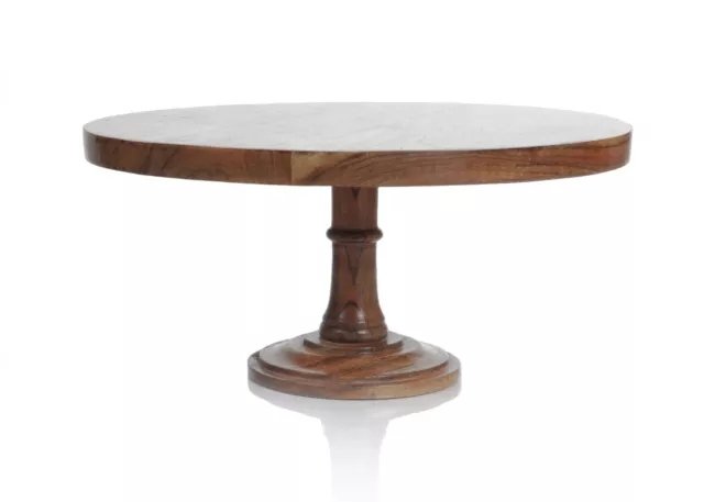 Wooden Solid Wood Cake Stand made with High Quality Acacia Wood | Large| Sale