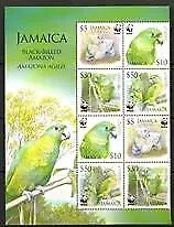 Birds > Jamaica 2006 Wwf Parrots  Mnh Part Sheetlet 2 Sets  [#3040]