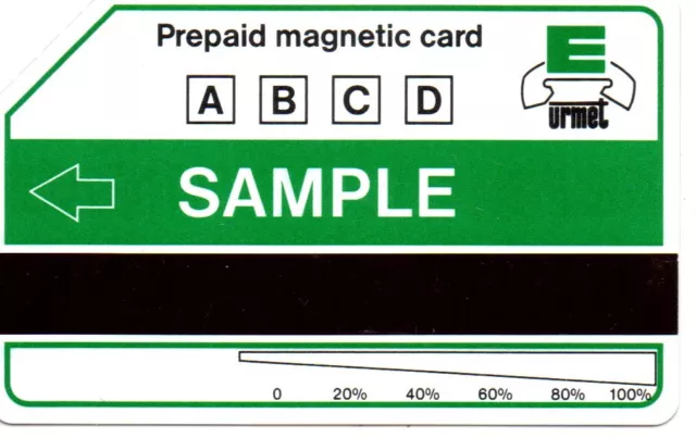 Telefonkarte: Italy - URMET * SAMPLE * voll / mint * siehe Bild
