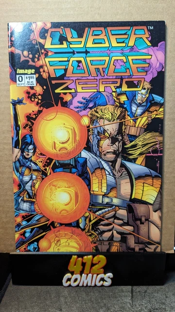 Cyberforce #0, Vol. 1 - 1993 Image Comics-Combine Ship