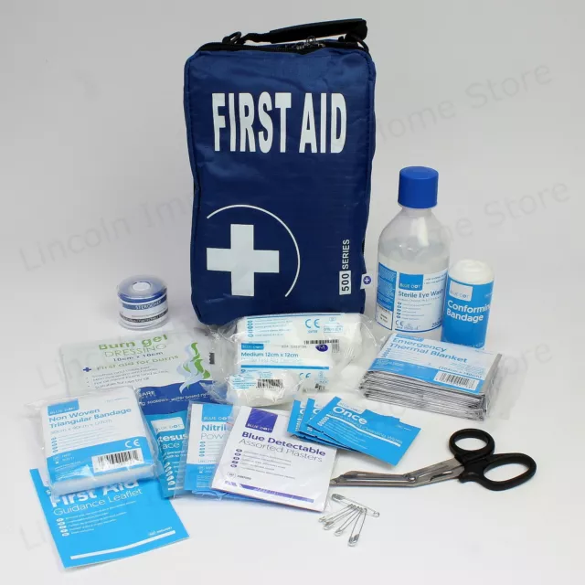 First Aid Kit for Catering Food Vans & Trailers. BS 8599-1 Compliant for Travel.