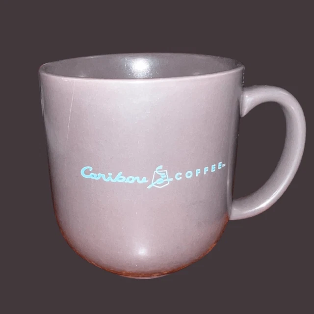 2012 Caribou Coffee Logo Coffee Stoneware Mug Cup