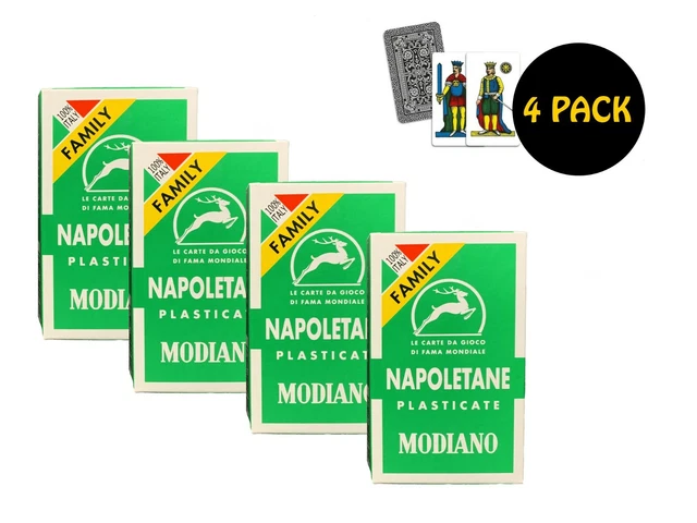 Jeu De Cartes Régionales Sardes Modiano - Vintage 1970 - Carte Da Gioco Sarde