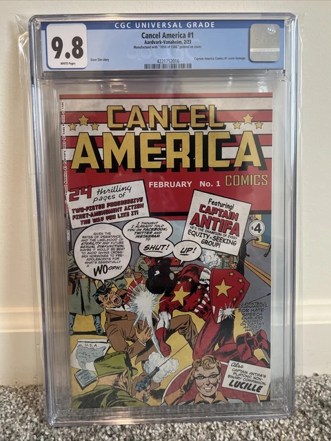 Cancel America #1 Cerebus in Hell Presents 71 1054/1586 Aardvark-Vanaheim 2023