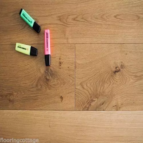 Engineered Brushed & Oiled Oak Flooring Wide Boards  15mmx4mmx190mm Multi Ply