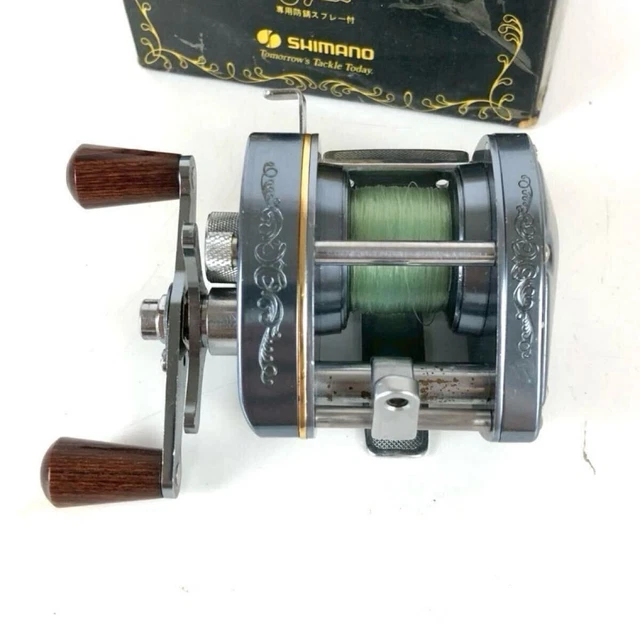 SHIMANO BANTAM 100EX Bait Reel Blue Old School Fishing