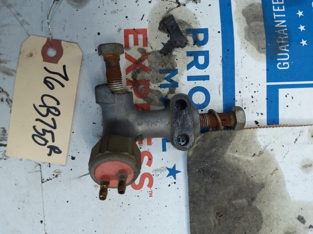 1976 CB750  front brake line splitter with brake pressure switch   R