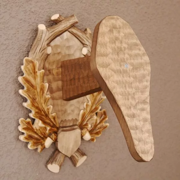 Tallado Escudo de Trofeo Tonos para Mufflon Anillo Aries Trofeo Brett Placa