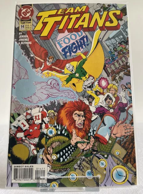 Team Titans #14 Cover A DC Comics November 1993