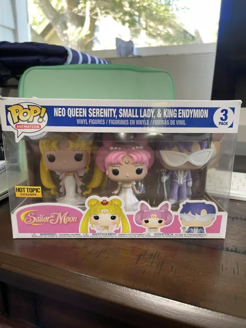 Funko Pop! Sailor Moon - Neo Queen Serenity Small Lady & King Endymion  (Pack) - Loja TSC