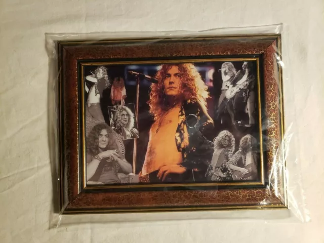 Classic Collectible Framed Jimmy Page Led Zeppelin In Vintage Frame