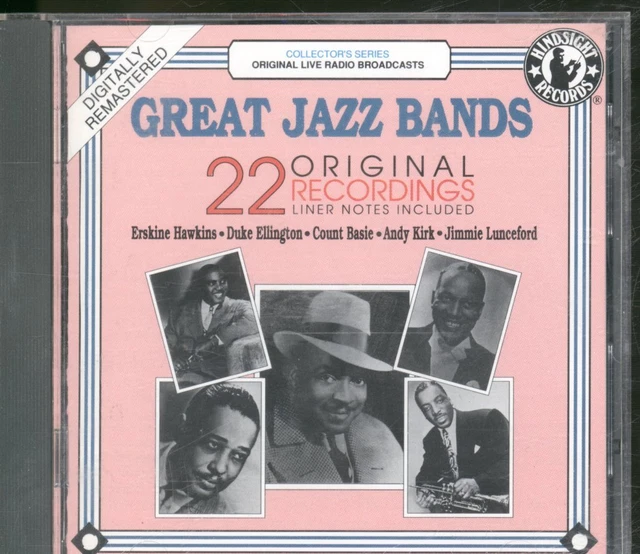 VARIOUS ARTISTS GREAT Jazz Bands Plays 22 Original Recordings (1941