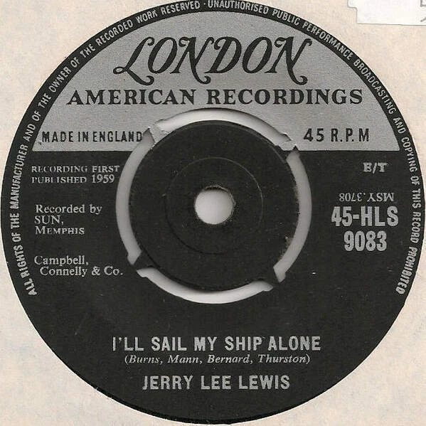 JERRY LEE LEWIS I'll Sail My Ship Alone (Vinyle) EUR 14,75 PicClick FR