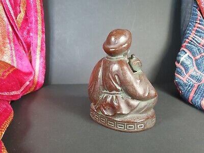 Old Japanese Bronze Finish Figure …beautiful collection and display piece 3