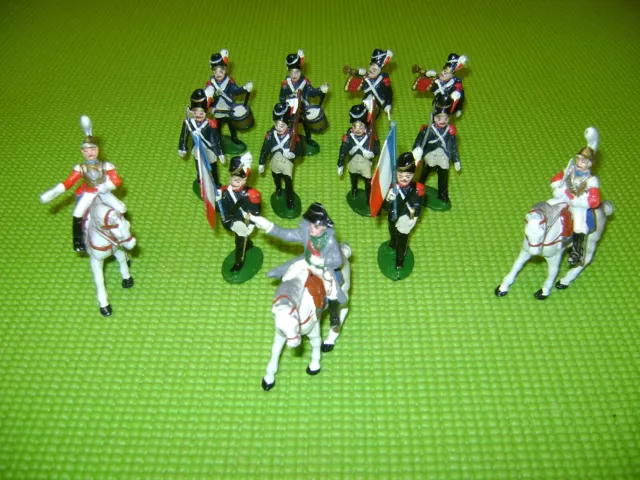 Quiralu Empire Lot Napoleon  1Er Avec Grenadiers Et Carabiniers A Cheval