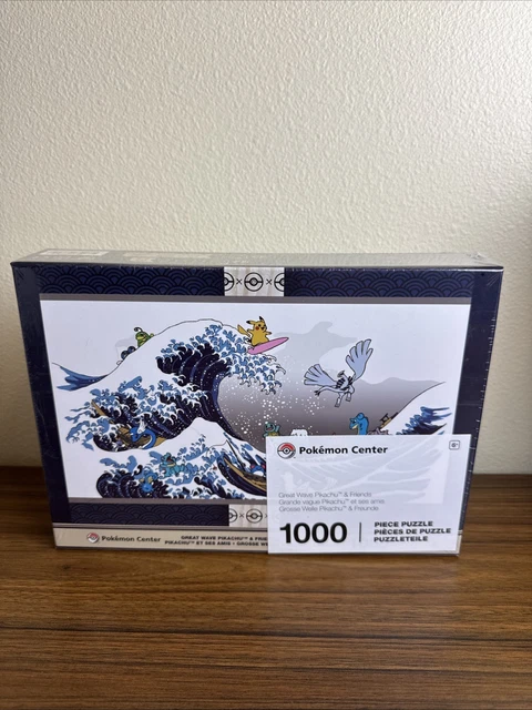 POKEMON CENTER 1000 Piece Puzzle Great Wave Pikachu