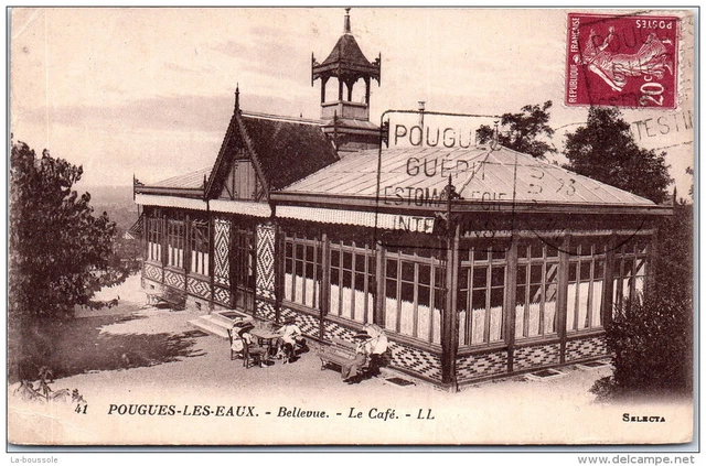 58 POUGUES LES EAUX - bellevue - le cafe