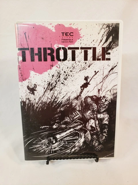 THROTTLE Motocross DVD TEC Films MX Riding & Racing Carmichael, Stewart 16 mm THROTTLE Motocross DVD TEC Films MX Riding & Racing Carmichael, Stewart 16 mm