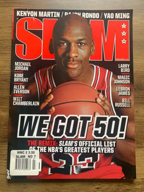SLAM Magazine - August 2009 - Issue #130 - Michael Jordan (complete with poster)