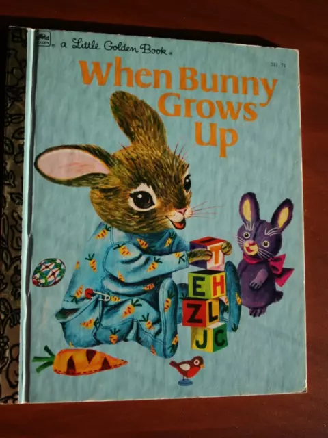 When Bunny Grows Up 311-71 Patsy Scarry 1993