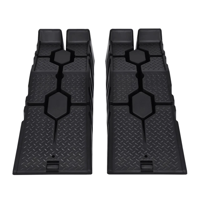 Rampes de Levage en Plastique pour Voiture - UISEBRT - 2,5T - Noir Rampes de Levage en Plastique pour Voiture - UISEBRT - 2,5T - Noir
