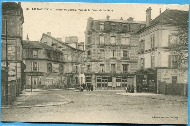 Gagny - GAGNY 93 Seine Saint Denis RUE du RAINCY et GENDARMERIE