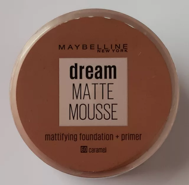 Fond de Teint Dream Matte Mousse 60 Caramel Maybelline