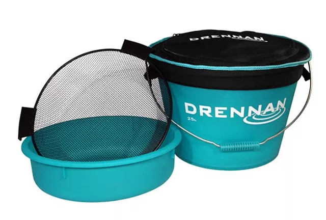 Drennan Coarse Fishing Aqua 25 Ltr NEW Fishing Bait Bucket Set