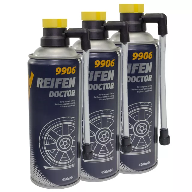 Reifen Doktor Panne Spray 1,35 L Reifendicht Pannenhilfe Mannol Pilot Reparatur