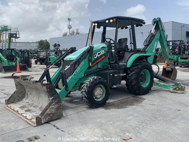 2016 JCB 3CX 4x4 Backhoe Wheel Loader Tractor 74HP Diesel Aux Hyd Bucket bidadoo
