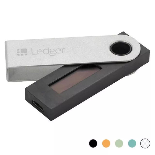 Ledger Nano S - Kryptowährung Hardware Wallet für Bitcoin, Ethereum, Altcoins un