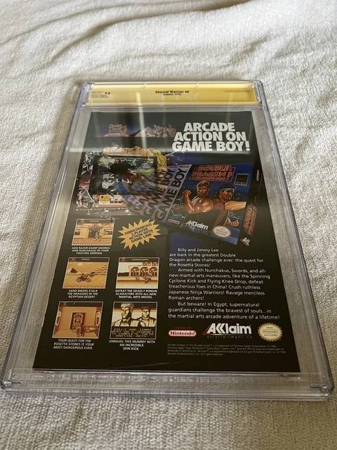 ETERNAL WARRIOR 4 CGC 9.8 SS SHOOTER/LAYTON VALIANT 1st BLOODSHOT 2