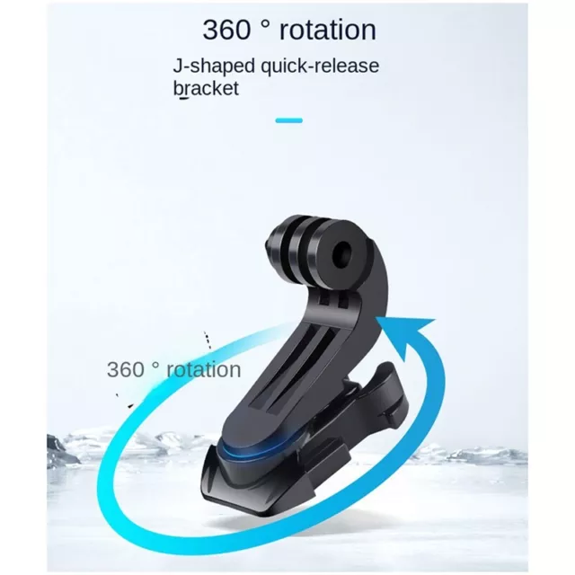 360 Drehbare J-Haken-Schnalle für  12 11 10 Action-Kamera-Zubehör S5I26470