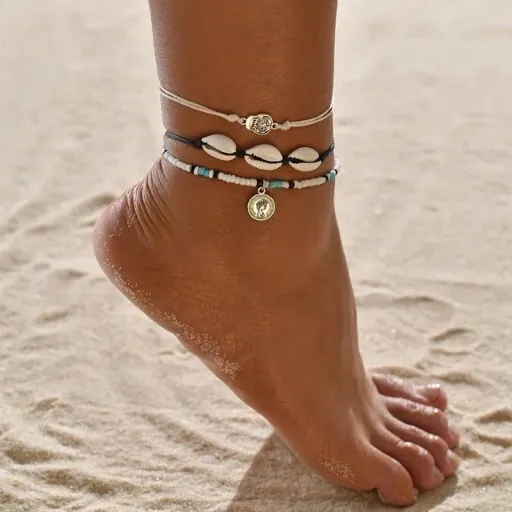 Colorful Beads Anklets Bracelet Foot Chain Beach Women Boho Jewelry Hot