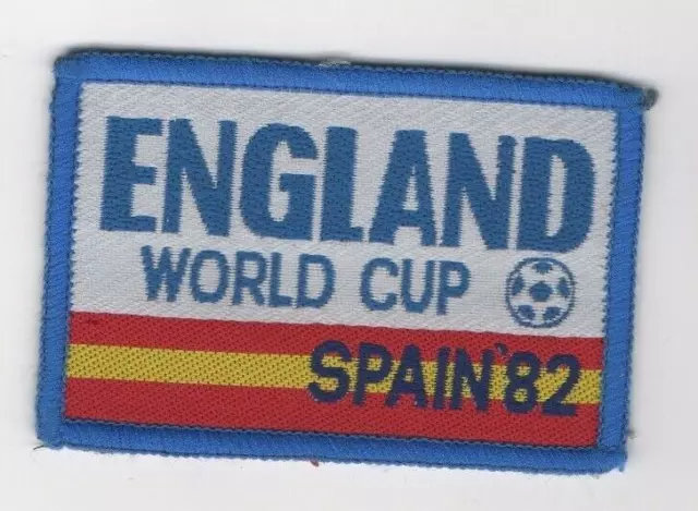 ENGLAND SPAIN 82 World Cup..Original Rare Vintage Sew on patche/badge