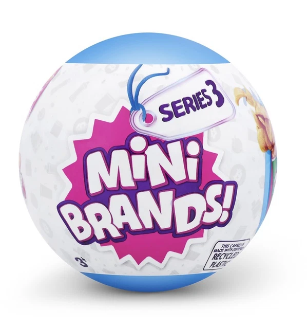 5 SURPRISE Mini Brands Series 2 - Kit de coleccionista de ZURU (3 5 SURPRISE Mini Brands Series 2 - Kit de coleccionista de ZURU (3