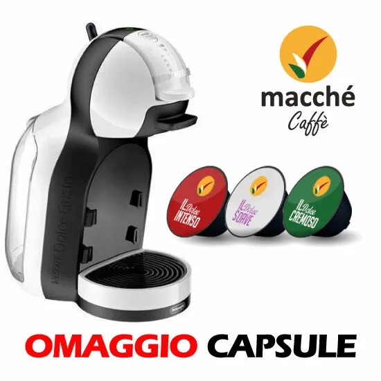 Machine Café 'Nescafe' Dolce Gusto Mini Me Krups Ou de Longhi + Capsules Hommage